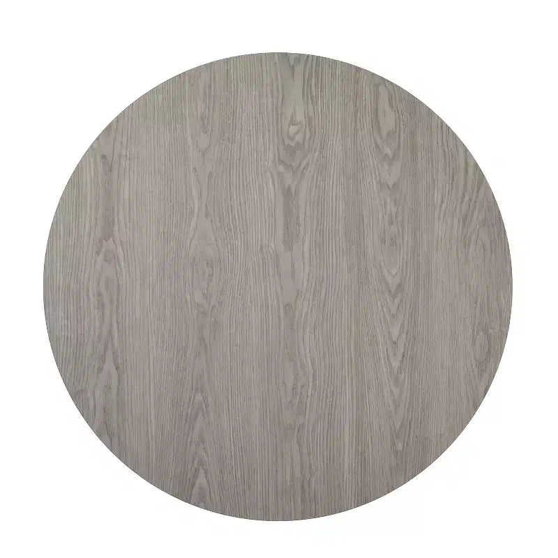 Piano tondo per tavolo 42" con piano laminato reversibile