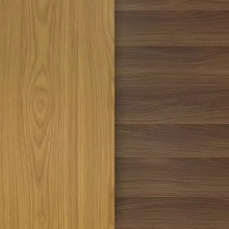 Piano tondo per tavolo 42" con piano laminato reversibile